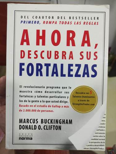 Ahora Descubra Sus Fortalezas - Marcus Buckingham - Original