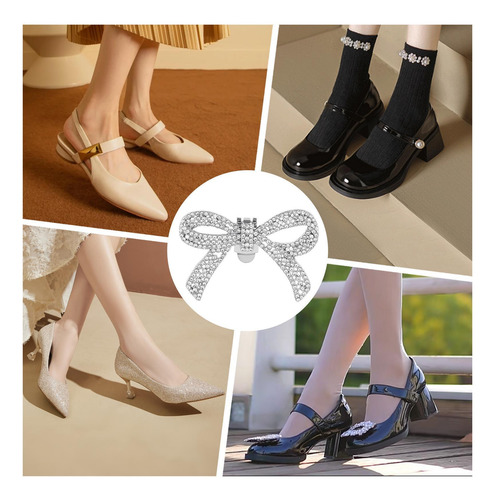 Lazos Con Clip Para Zapatos De Mujer Clips Para Zapatos Para