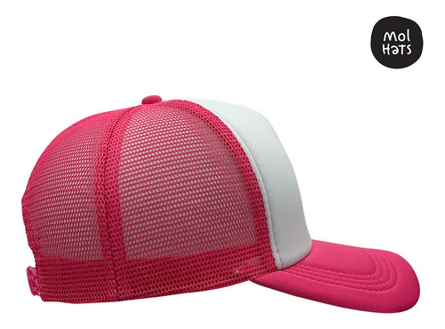 Imagen 3 de 6 de Gorra Trucker Camionera Lisa Sublimable Calidad Premium