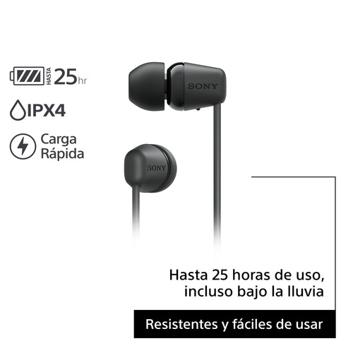 Audífonos Sony Wi-c100 Bluetooth Batería Recargable