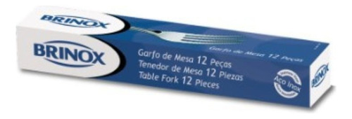 Jogo De Garfo De Mesa 12 Peças Inox Bellagio Brinox