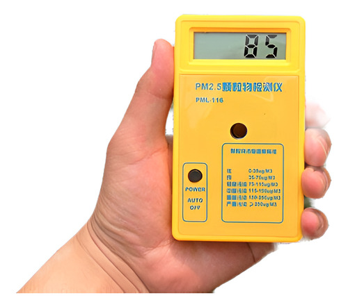 Pm2.5 Partículas Detector Haze Polvo Monitor Pantalla Lcd Ai