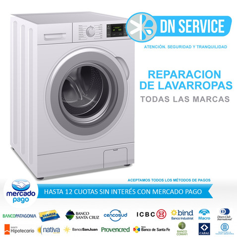 Service Lavarropas Heladera Aire Drean Gafa Patrick Samsung