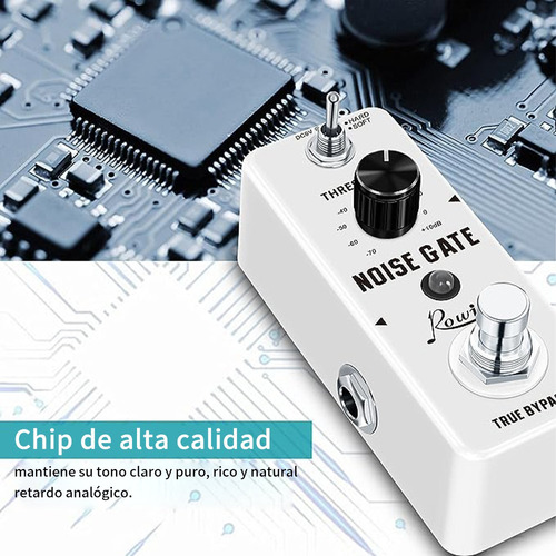 W Pedal De Efecto Rowin Lef-319 Blanco
