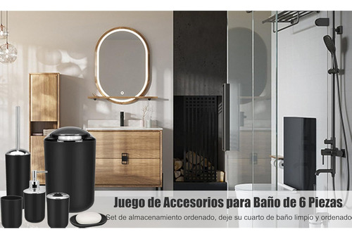 Nuevo 6 Kits Aseo El Baño Del Hogar Juego De Accesorios For