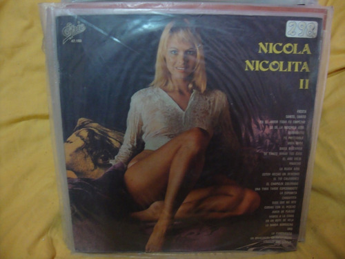 Vinilo Nicola Nicolita Volumen 2 Aguile Cabanillas Ribas Cp1