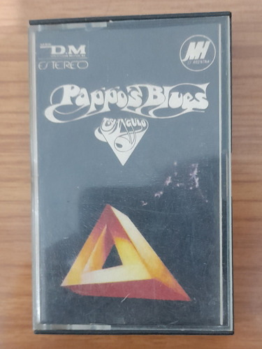 Cassette Pappo Blues. Triángulo. Año 1982