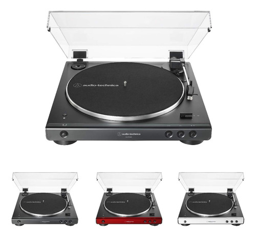Audio-technica At-lp60xbt-bk Tocadiscos Estéreo Bluetooth Ne