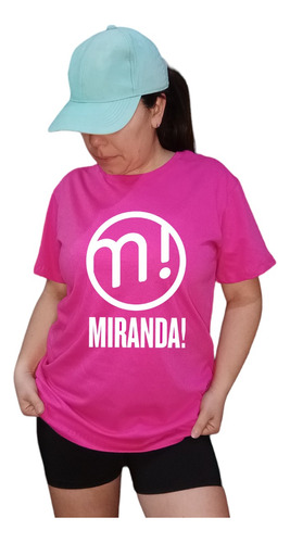 Miranda - Remera Manga Corta Unisex - Música / Logos