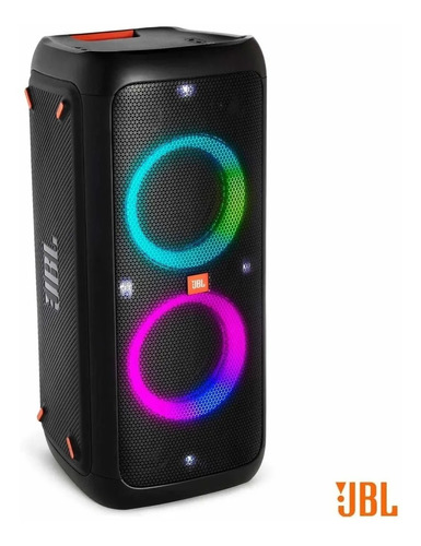 Caixa De Som Jbl Partybox 300 Portátil Com Bluetooth  Black 