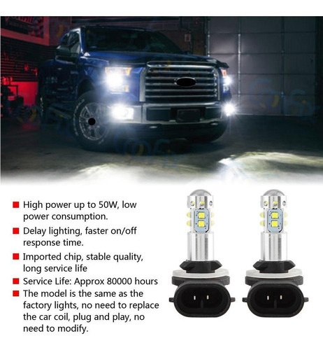 881 862 886 889 894 896 898 50w Led Kit Faros