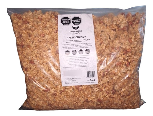 Granola Taste Crunch 5kg Homemade Pack X2 Unidades