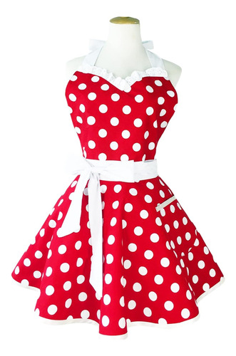 Lovely Sweetheart Retro Delantales De Cocina Mujer Chic...