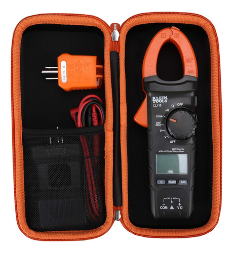 Estuche De Viaje Duro Para Medidor Digital De Corriente