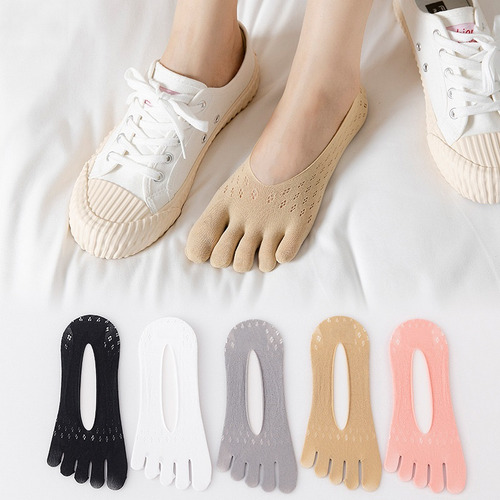 5 Pares De Calcetines De Mujer Calcetines Dedos Dedos