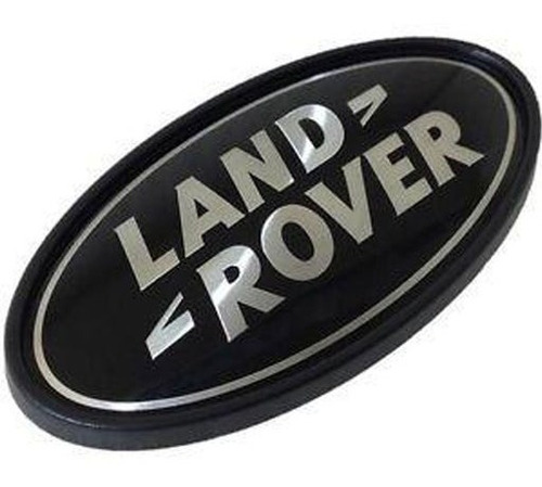 Logo Land Rover Parrilla Delantera  Fondo Negro