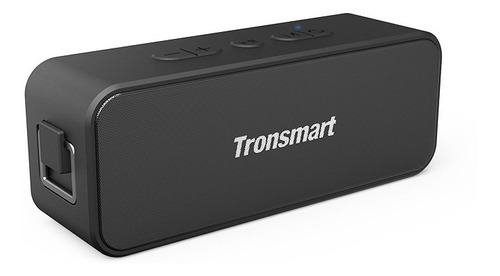 Parlante Tronsmart T2 Plus 20w Bluetooth Como Sony Y Jbl Color Negro