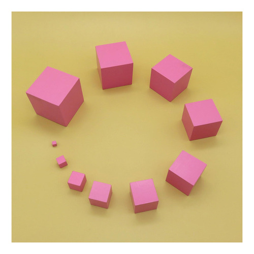 Z Montessori Learning Pink Juguete Educativo De Aprendizaje