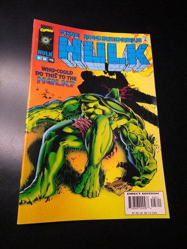 The Incredible Hulk #448 Marvel Comics En Ingles Peter David