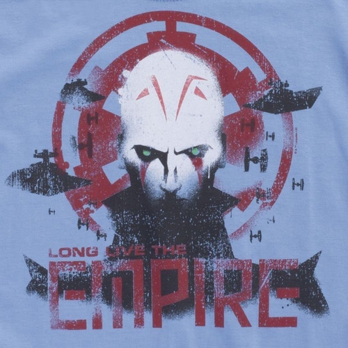 Imagem 2 de 5 de Camiseta Infantil - Star Wars Rebels - Vida Longa Ao Império