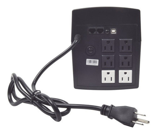 Imagen 4 de 6 de Ups De 1500 Va/900 W Topología Línea Interactiva, Entrada 120 Vca Nema 5-15p Y 6 Salidas Nema 5-15r, Con Regulador De Vo
