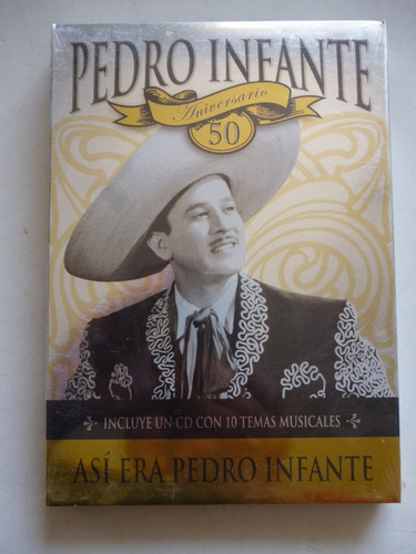 Asi Era Pedro Infante 1957 50vo Aniversario / Dvd + Cd Usado
