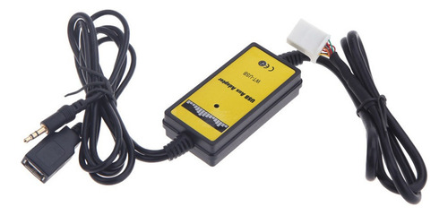 A*gift Auto Coche Usb Aux-in Adaptador Reproductor De Mp3