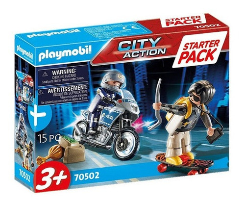 Playmobil 70502 Starter Pack Policia Original