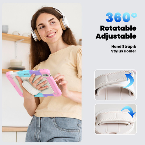 Funda Resistente Universal Para iPad Air 11 2025 2024 A3266 A3267 A3270 A2902 A2903 A2904 Hybrid Stand