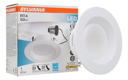 Kit De Lámpara Empotrable Led De 4 Pulgadas Con Base E26
