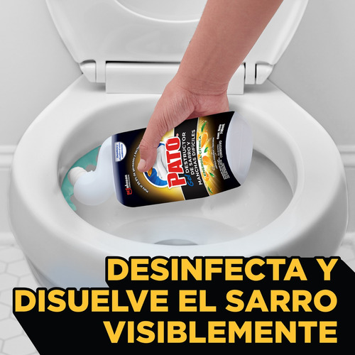 Gel Destructor Sarro y Manchas Energía Cítrica 710 mL Pato