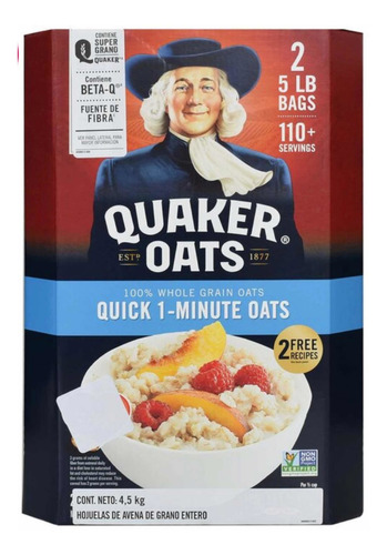 Avena Quaker Oats 4.5kg (original)