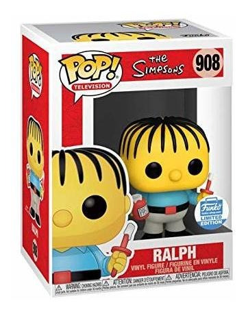 Juguete Coleccionable - Funko Pop! Tv: The Simpsons Ralph Wi