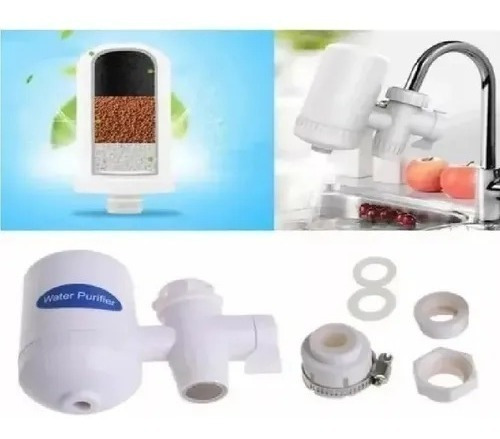 Imagen 4 de 6 de Filtro Purificador De Agua Ceramico Y Carbon Canilla Cocina
