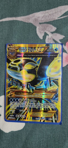 Carta Pokémon Kyogre Ex 96/98