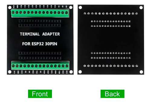 Base Adaptador Terminal Tornillo Borneras Para Esp32 30p