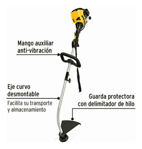 Pretul Des-25p, Desbrozadora A Gasolina 25 Cc Mango D , 17