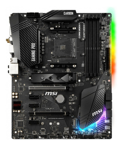 Tarjeta Madre Msi B450 Gaming Pro Carbon Ac Wifi (detalles) Negro (Usado)