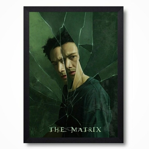 Cuadro The Matrix Marco Con Vidrio 35x50