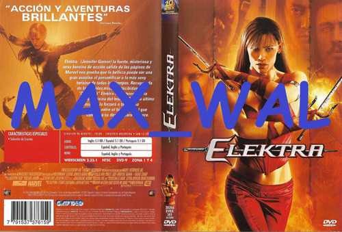 Elektra Dvd Jennifer Garner Kirsten Prout Max_wal