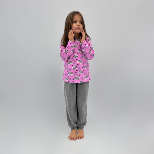 Pijama Niña Invierno Algodón Estampado Piache Piu 560 T4/16