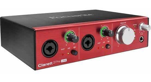 Focusrite Clarett 2pre Interfaz De Audio Profesional Usb