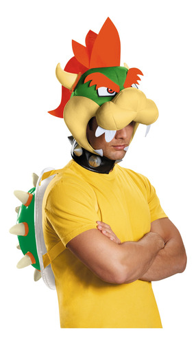 Sombrero Para Adulto Bowser Super Mario Bros Talla Única