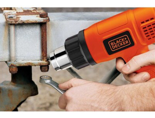 Imagen 6 de 7 de Pistola De Calor Black&decker 1500w Hg1500 2 Temperaturas