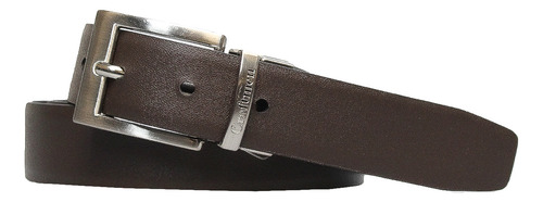 Cinturón Edwards 100% Cuero Natural Reversible Negro-café