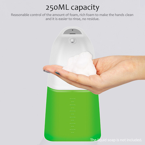 Dispensador Automático De Jabón En Espuma De 250 Ml Para Ind