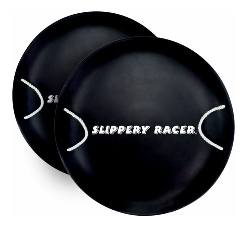 Set De 2 Trineos De Nieve 26'' Slippery Racer En Metal