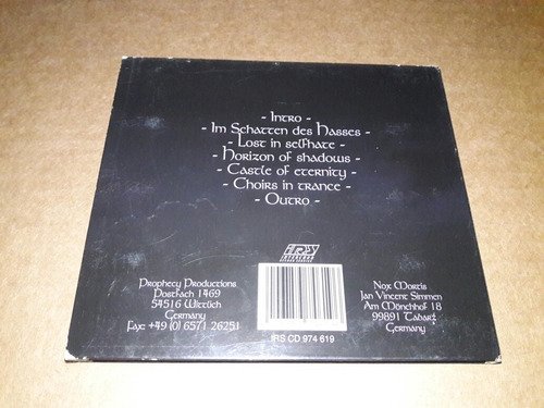 Nox Mortis - Nox Mortis (cd) (ger)