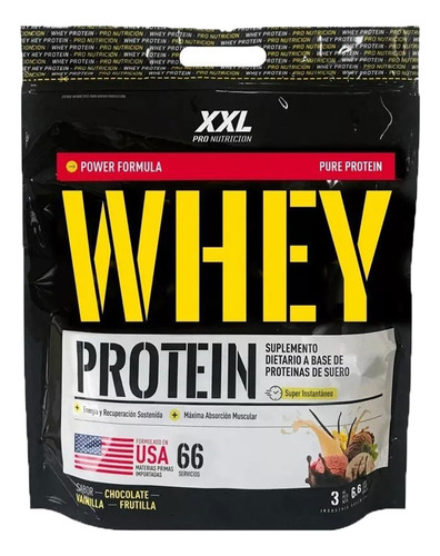 Xxl Pro Nutricion Power Formula 3 Kg Whey Protein