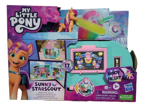 My Little Pony Sunny Starscout Camión De Batidos Hasbro 